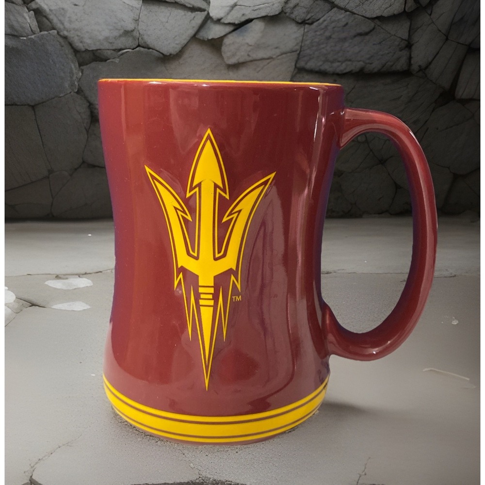 NWOB Arizona State Sun Devils Pitchfork Mug Cup Collegiate By Boelter.brands‎